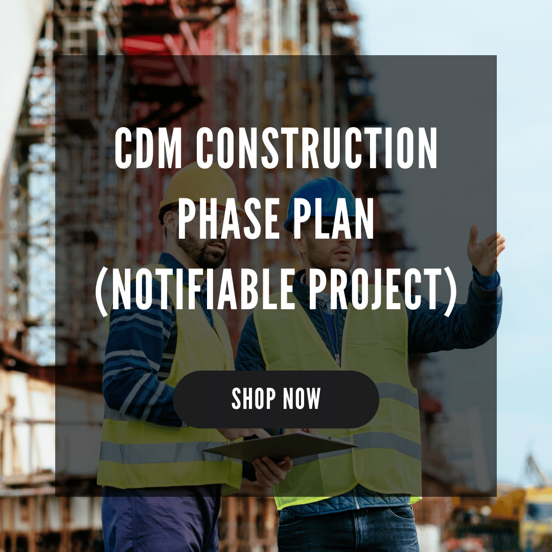 CDM Construction Phase Plan CPP Notifiable Safety Services Direct CDM Construction Phase Plan CPP Notifiable Safety Services Direct