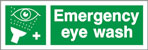 Emergency Eye Wash Sign - Health & Safety Sign (FA.04)
