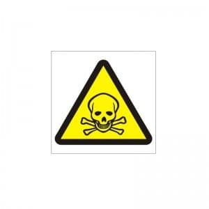 Warning Toxic (150x150) - Health and Safety Sign