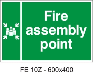 Fire Assembly Point - Fire Safety Sign (FE.10)
