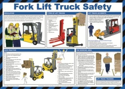 Forklift Truck Safety Poster | Safety Services Direct