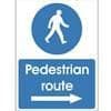 Pedestrian Route - Health and Safety Sign (MAC.15)