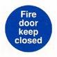 Fire Door Keep Closed - Health & Safety Sign (MAD.12)