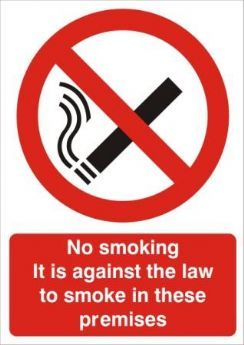 no-smoking-it-is-against-the-law-to-smoke-in-these-premises-health-and-safety-sign-prs.26-clearance-4087-p