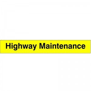 Highway Maintenance - Health and Safety Sign (WAG.31)
