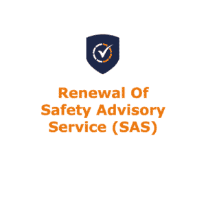 Renewal of Safety Advisory Service (SAS)