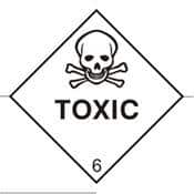 Toxic Warning Label